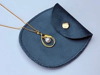 Goldplated collier met pendant en parel - afbeelding 5 van  7