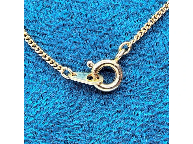 Goldplated collier met pendant en parel - afbeelding 7 van  7