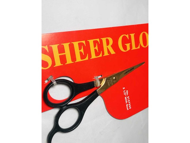 Goldplated schaar - sheer glory by sally beauty - afbeelding 3 van  4