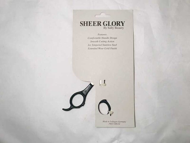 Goldplated schaar - sheer glory by sally beauty - afbeelding 4 van  4