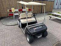 Golfcar golf kar wagen 4 persoons benzine 0000 - afbeelding 2 van  10