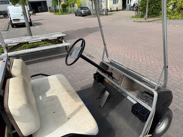 Golfcar golf kar wagen 4 persoons benzine 0000 - afbeelding 5 van  10