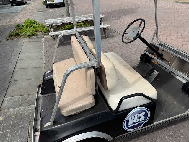 Golfcar golf kar wagen 4 persoons benzine 0000 - afbeelding 7 van  10