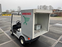 Golfkar elektrisch met dichte bak - afbeelding 4 van  8