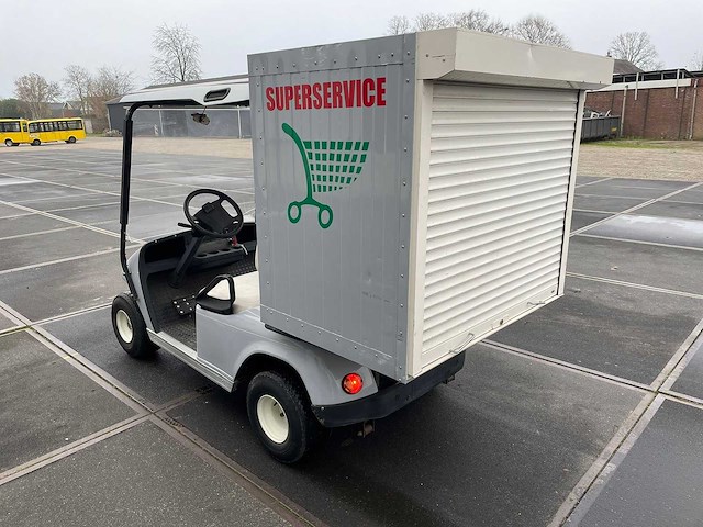 Golfkar elektrisch met dichte bak - afbeelding 5 van  8