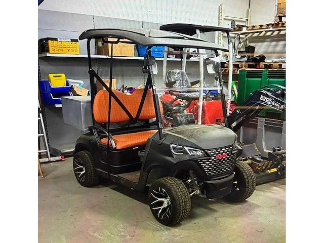 Golfkar met opslagbox - afbeelding 2 van  4