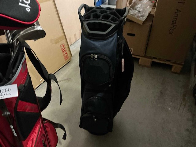 Golftas met clubs (2x) - afbeelding 3 van  3