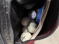 Golftas met clubs, met diverse toebehoren - afbeelding 10 van  10