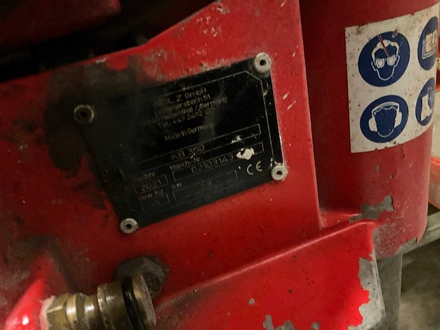 Gölz kb 350 kernboormachine (2x) - afbeelding 7 van  8