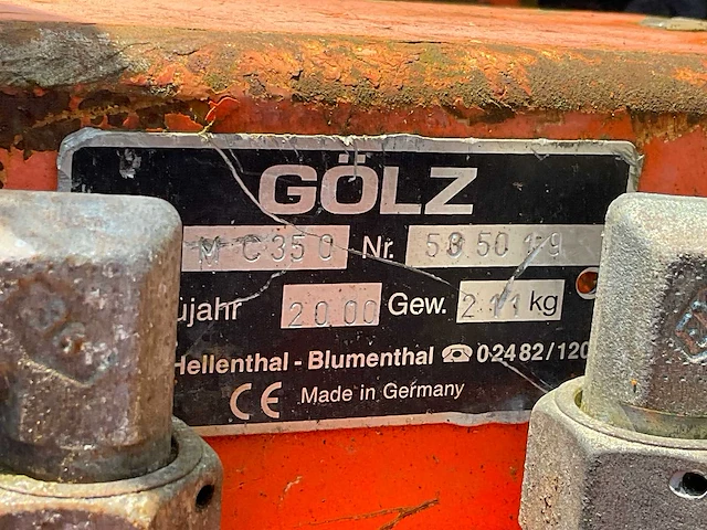 Gölz mc3502000 hydraulische schrootschaar - afbeelding 7 van  7