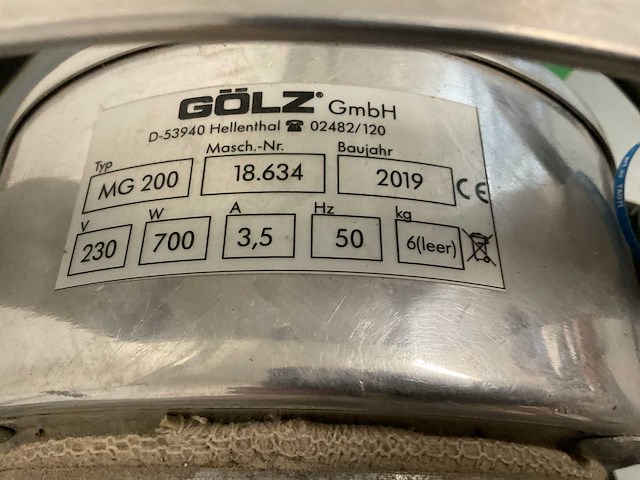Gölz mg200 vernevelaar - afbeelding 3 van  3