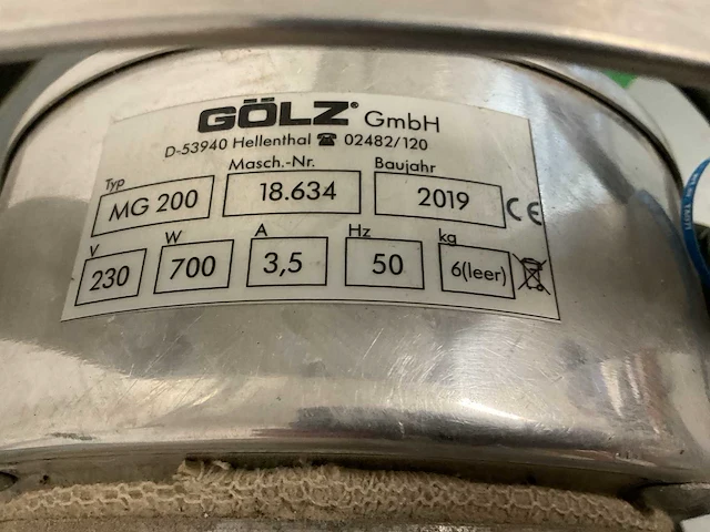 Gölz mg200 vernevelaar - afbeelding 3 van  3