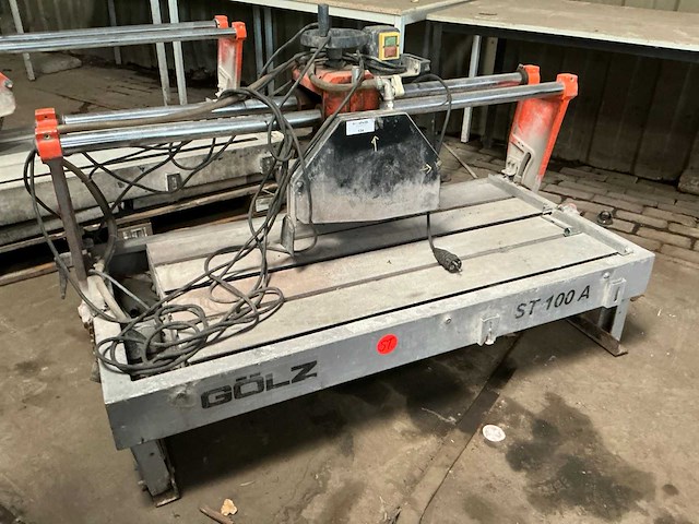 Golz st 100 a steenzaagtafel - afbeelding 1 van  8