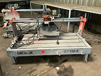 Golz st 100 a steenzaagtafel - afbeelding 2 van  8