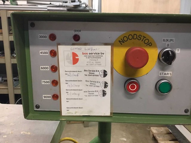 Gomab kantenfreesmachine - afbeelding 7 van  10