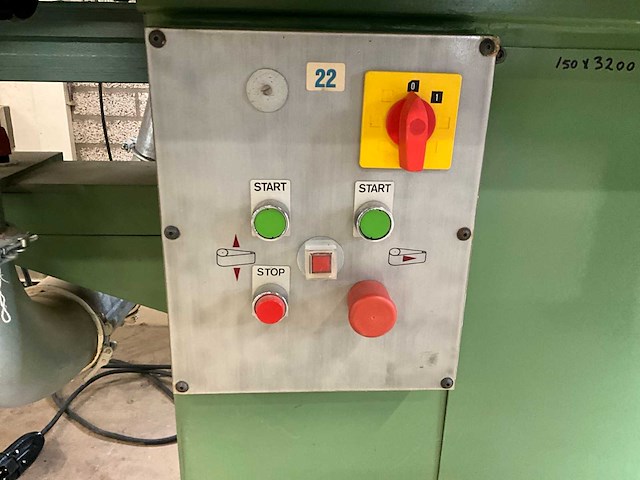 Gomad kantenschuurmachine / langbandschuurmachine - afbeelding 3 van  12