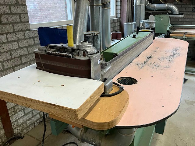 Gomad kantenschuurmachine / langbandschuurmachine - afbeelding 9 van  12