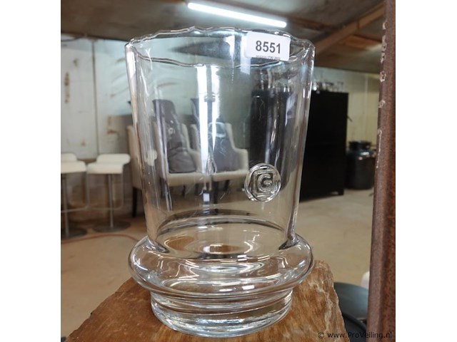 Gommaire mondgeblazen vaas - afbeelding 2 van  5