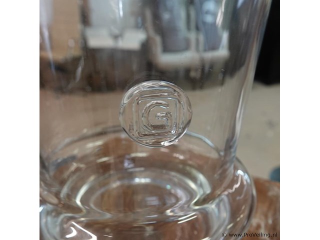 Gommaire mondgeblazen vaas - afbeelding 4 van  5