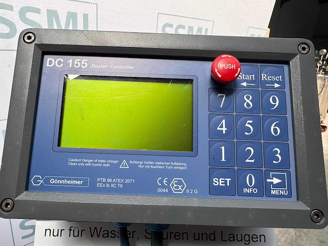 Gönnheimer - dc155 - mobiel systeem voor water, zuren en alkaliën - meten - afbeelding 4 van  16