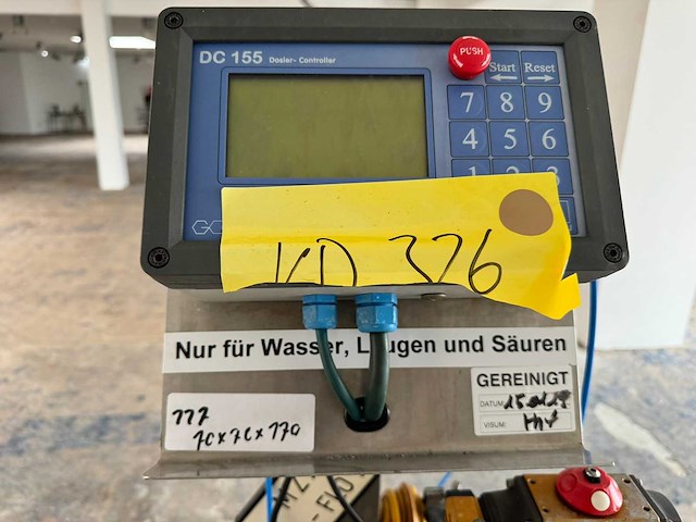 Gönnheimer - dc155 - mobile flow-controlled dosing unit - afbeelding 1 van  10
