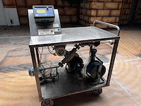 Gönnheimer - dc155 - portable measure system for water, acids and alkalis on trolly