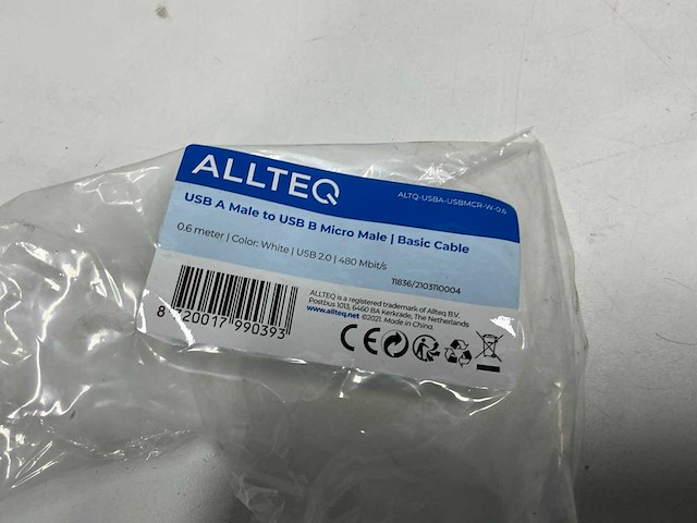 Goobay/allteq oplaad blokje met kabel (13x) - afbeelding 2 van  11