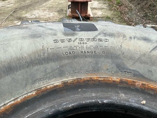 Good year mv/t 395/85r20 4x - afbeelding 6 van  7