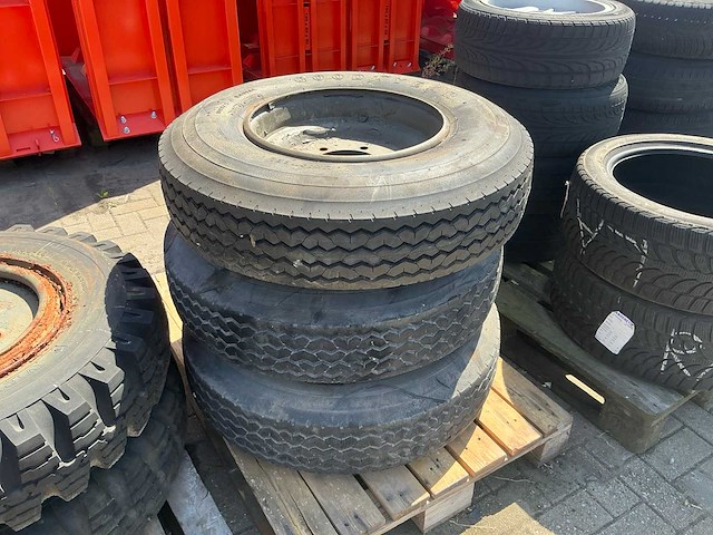 Good year unisteel band en velg (3x) 134/132l - afbeelding 2 van  6