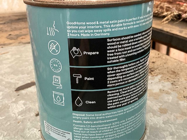 Goodhome lakverf 750 ml (530x) - afbeelding 3 van  4
