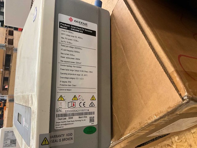 Goodie gw2000-ns omvormer (2x) - afbeelding 5 van  7