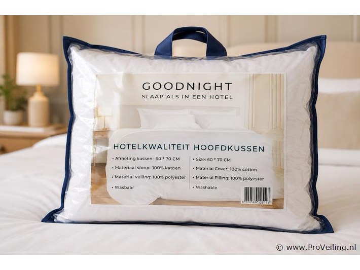 Verzendveiling: diverse goederen o.a. dekbedden, kussens & theedoeken