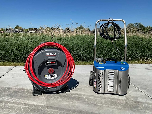 Goodway tube cleaning system & ridgid flex shaft - afbeelding 12 van  19