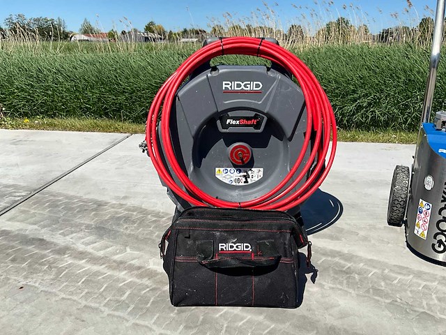 Goodway tube cleaning system & ridgid flex shaft - afbeelding 17 van  19