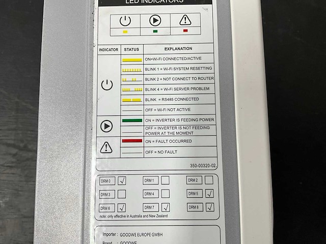 Goodwe - gw1500-xs - omvormer - afbeelding 4 van  6