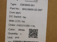 Goodwe ac-gekoppelde batterijomvormer gw3600-bh - afbeelding 5 van  5