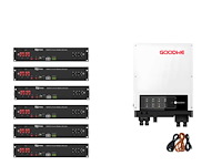 Goodwe + dyness - omvormer - 14.4 kw batterij t.b.v. energieopslag - afbeelding 1 van  9