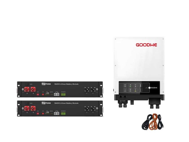 Goodwe + dyness - omvormer - 4.8 kw batterij t.b.v. energieopslag - afbeelding 1 van  6