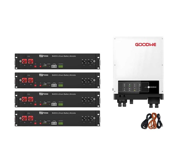 Goodwe + dyness - omvormer - 9.6 kw batterij t.b.v. energieopslag - afbeelding 1 van  8