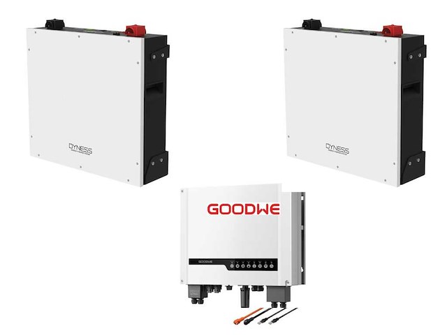 Goodwe + dyness - omvormer met 10 kw batterij - afbeelding 1 van  16
