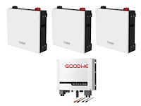 Goodwe + dyness - omvormer met 15 kw batterij