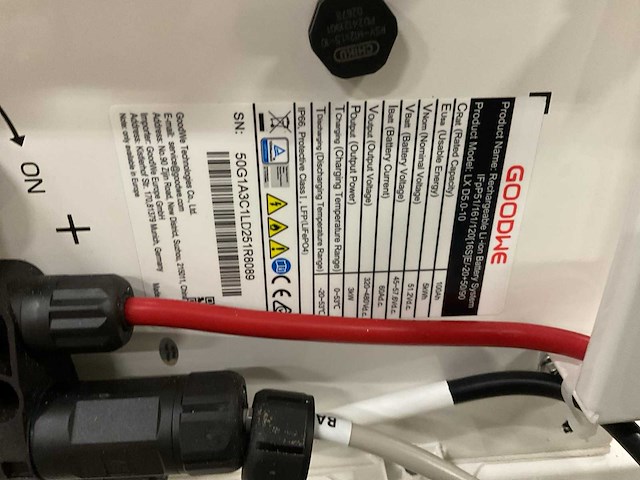 Goodwe gw 10k-et / lx d5.0-10 inverter + batterijopslag - afbeelding 7 van  11