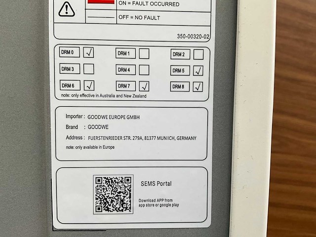 Goodwe gw3000-xs omvormer - afbeelding 2 van  11