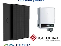 Goodwe gw4000-sdt-20 met 10 zonnepanelen