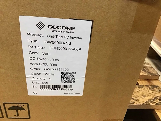 Goodwe gw5000d-ns omvormer - afbeelding 2 van  2