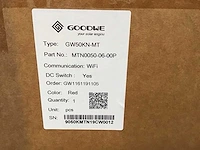 Goodwe gw50kn-mt omvormer - afbeelding 2 van  2