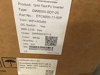 Goodwe gw6000-sdt-20 omvormer - afbeelding 3 van  3