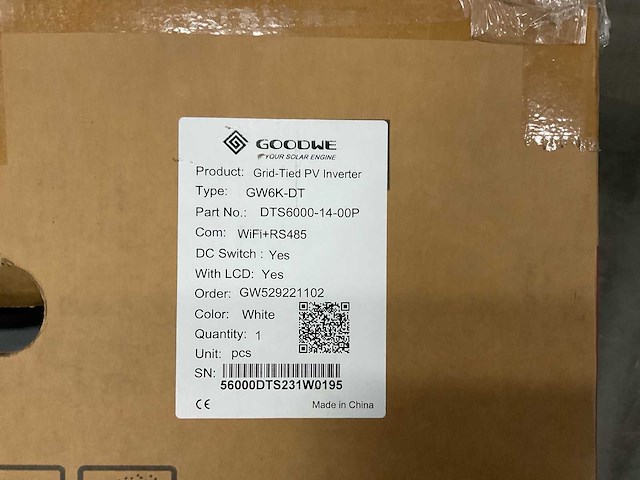 Goodwe gw6k-dt omvormer - afbeelding 3 van  3
