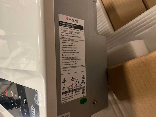 Goodwe hybride omvormer (4x) - afbeelding 13 van  15