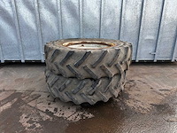Goodyear – landbouwband dubbellucht 18.4-38 met velg zonder spaken (2x) - afbeelding 1 van  3